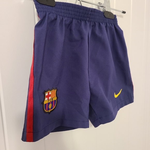 🌟Nike FCB Barcelona Shorts Size 9-12 Months - Picture 4 of 8